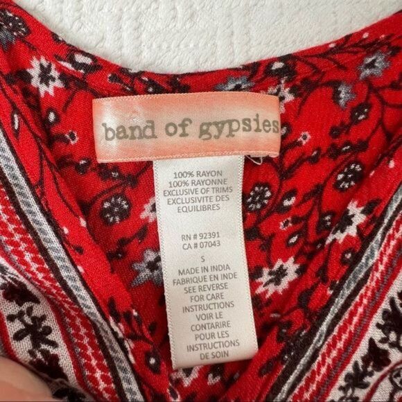 Band of Gypsies Boho short romper - Picture 4 of 12